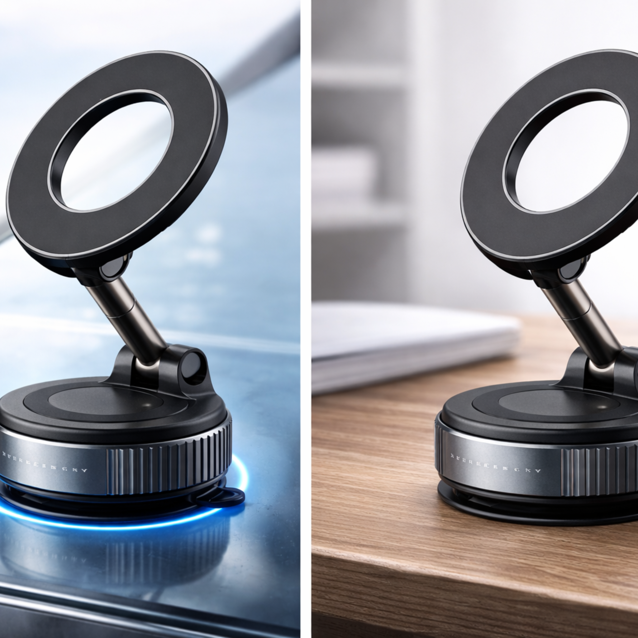 Support Téléphone Magnétique Rotatif 360° – Fixation Ultra Stable